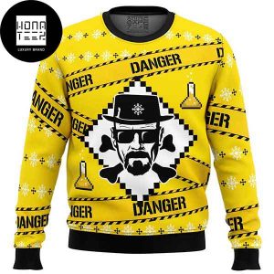 Breaking Bad Heisenberg Danger Chemistry 2023 Ugly Christmas Sweater
