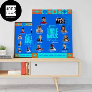 Capital Jingle Bell Ball The 02 London December 9th 2023 Fan Gifts Home Decor Poster Canvas