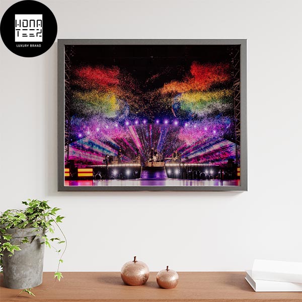 Coldplay Incredible Night Tokyo 6-7 November 2023 Fan Gifts Home Decor Poster Canvas