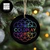 Coldplay Chronology Logo Signature Christmas Tree Decoration 2023 Christmas Ornament