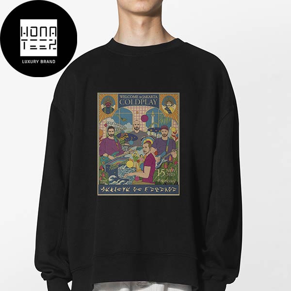 Coldplay Welcome To Jakarta November 15 2023 Fan Gifts Classic Sweatshirt