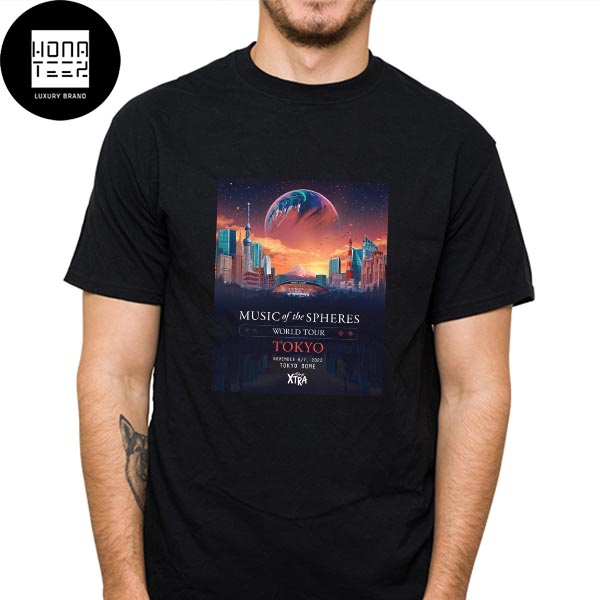 Coldplay World Tour Tokyo November 6-7 2023 Tokyo Dome Music Of the Spheres Fan Gift Classic T-Shirt