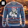 Demon Slayer Anime Chibi Christmas Akaza 2023 Ugly Christmas Sweater