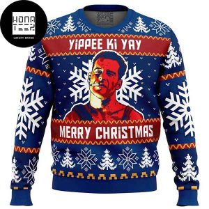 Die Hard Yippee Ki Yay Merry Xmas 2023 Ugly Christmas Sweater
