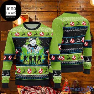 Ghostbusters Stay Puft Marshmallow Man Cute 2023 Ugly Christmas Sweater