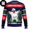 Ghostbusters Stay Puft Marshmallow Man Xmas Dancing 2023 Ugly Christmas Sweater