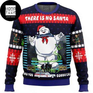 Ghostbusters There Is No Santa 2023 Ugly Christmas Sweater