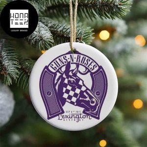 Guns N Roses Lexington Kentucky September 6th 2023 Xmas Gifts 2023 Christmas Ornament