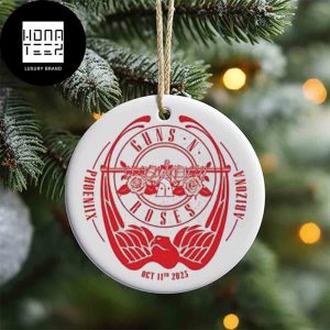 Guns N Roses Phoeniix Arizona October 11 2023 Xmas Gifts 2023 Christmas Ornament