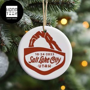 Guns N Roses Salt Lake City October 24 2023 Xmas Gifts 2023 Christmas Ornament