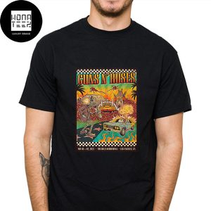 Guns N Roses The Hollywood Bowl November 01 02 2023 Los Angeles CA Fan Gifts Classic T-Shirt