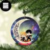 I Love You To The Moon And Back Eevee Pokemon 2023 Christmas Ornament
