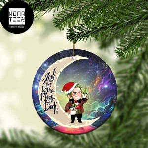 I Love You To The Moon And Back Zoro One Piece 2023 Christmas Ornament