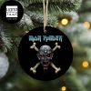Iron Maiden Skull Angry Logo Christmas Tree Decoration 2023 Christmas Ornament