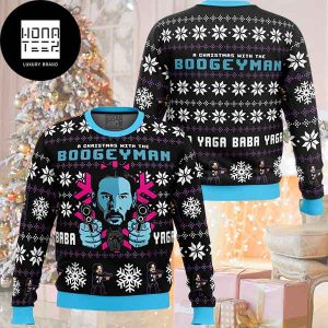 John Wick A Christmas With The Boogeyman 2023 Ugly Christmas Sweater