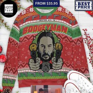 John Wick Boogeyman Xmas Gifts 2023 Ugly Christmas Sweater