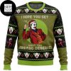 Joker Hahaha Bat Pattern 2023 Ugly Christmas Sweater