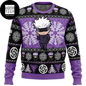 Jujutsu Kaisen Chibi Satoru Gojo 2023 Ugly Christmas Sweater