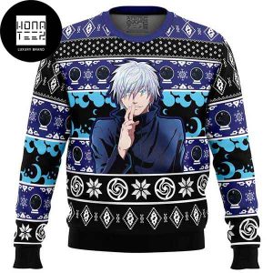 Jujutsu Kaisen Satoru Gojo Domain Expansion 2023 Ugly Christmas Sweater