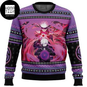 Jujutsu Kaisen Satoru Gojo Xmas Gifts For Fan 2023 Ugly Christmas Sweater