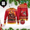 Kansas City Chiefs Baby Yoda Boba Fett 2023 Ugly Christmas Sweater