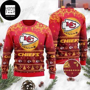 Kansas City Chiefs Big Logo Signature 2023 Ugly Christmas Sweater