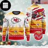 Kansas City Chiefs Goofy Mickey Donald Friends 2023 Ugly Christmas Sweater