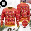 Kansas City Chiefs Mickey Football Player 2023 Ugly Christmas Sweater