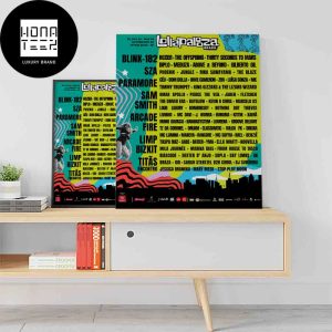 Lollapalooza Brazil March 22-24 2024 Sao Paulo Brazil Fan Gifts Home Decor Poster Canvas