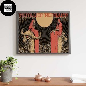 Metallica November 03-05 2023 The Dome At Americas Center St Louis MO Fan Gifts Home Decor Poster Canvas