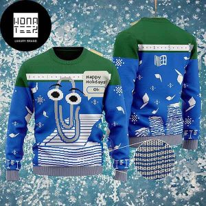Microsoft Happy Holidays 2023 Ugly Christmas Sweater