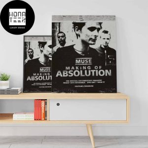 Muse Making Of Absolution November 10th 2023 Documentary Fan Gifts Home Decor Poster Canvas