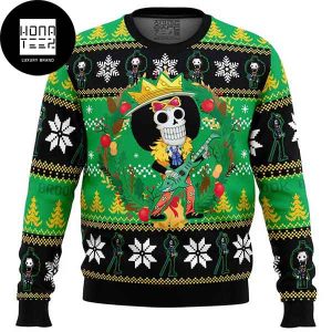 One Piece Christmas Brook 2023 Ugly Christmas Sweater