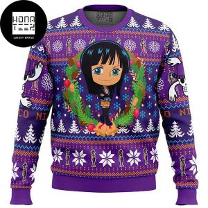 One Piece Christmas Nico 2023 Ugly Christmas Sweater