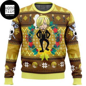 One Piece Christmas Sanji 2023 Ugly Christmas Sweater