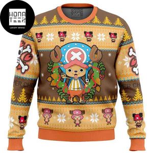 One Piece Christmas Tony Chopper 2023 Ugly Christmas Sweater