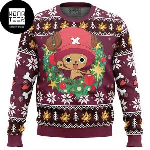 One Piece Christmas Tony Chopper Xmas Gifts 2023 Ugly Christmas Sweater
