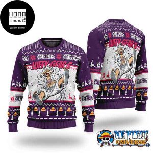 One Piece Luffy Gear 5 2023 Ugly Christmas Sweater