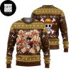 One Piece Luffy Gear 5 Xmas Gifts 2023 Ugly Christmas Sweater