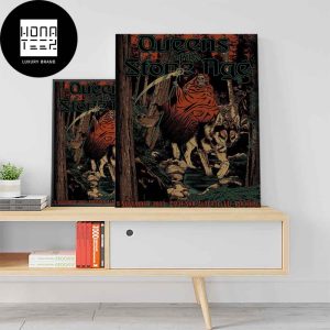 Queens Of The Stone Age November 05 2023 Esch-Sur-Alzette LU Rockhall Fan Gifts Home Decor Poster Canvas