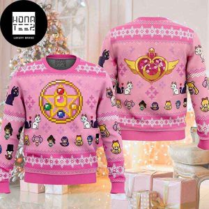 Sailor Moon Merry Senshi Xmas Gifts 2023 Ugly Christmas Sweater