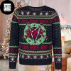 Slayer Reindeer Blood Xmas Gifts 2023 Ugly Christmas Sweater