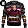 Star Trek Beam Me Up Xmas Gifts 2023 Ugly Christmas Sweater