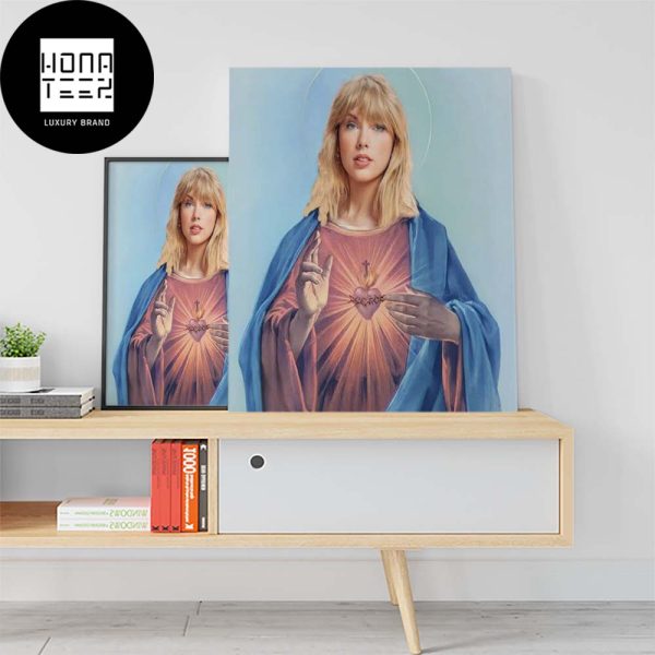 Taylor Swift As Jesus Fan Gifts Home Decor Poster Canvas