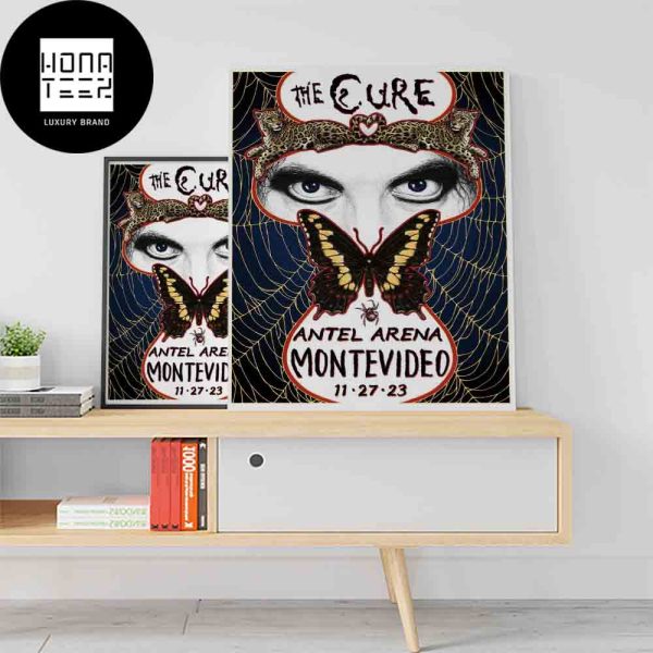 The Cure Antel Arena Montevideo November 27 2023 Fan Gifts Home Decor Poster Canvas