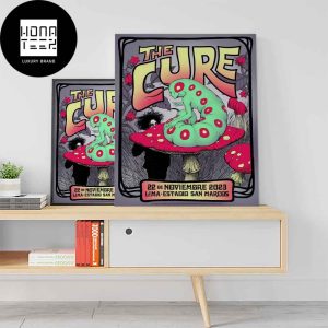 The Cure November 22nd 2023 Estadio San Marcos Lima Peru Shows Of A Lost World Home Decor Poster Canvas