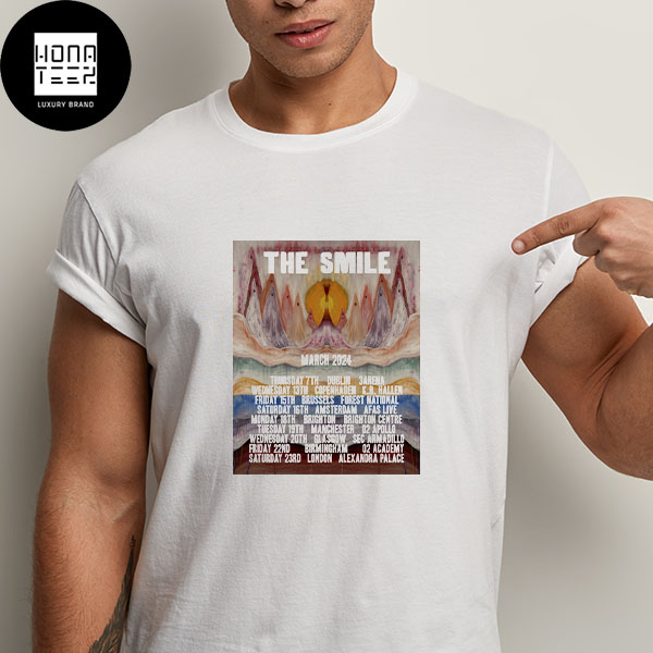 The Smile Tour In The UK And Europe During March 2024 Timeline Fan Gifts Classic T-Shirt
