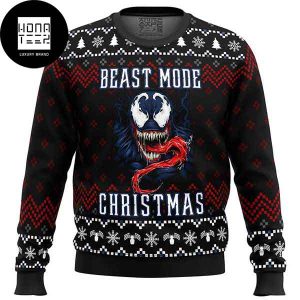 Venom Beast Mode Christmas 2023 Ugly Christmas Sweater