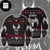 Venom Marvel Venom Symbol 2023 Ugly Christmas Sweater