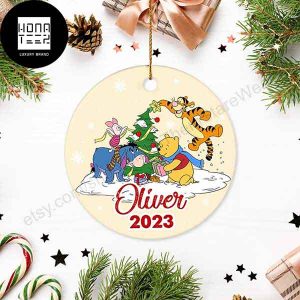 Winnie The Pooh And Friends Decor Christmas Tree 2023 Christmas Ornament
